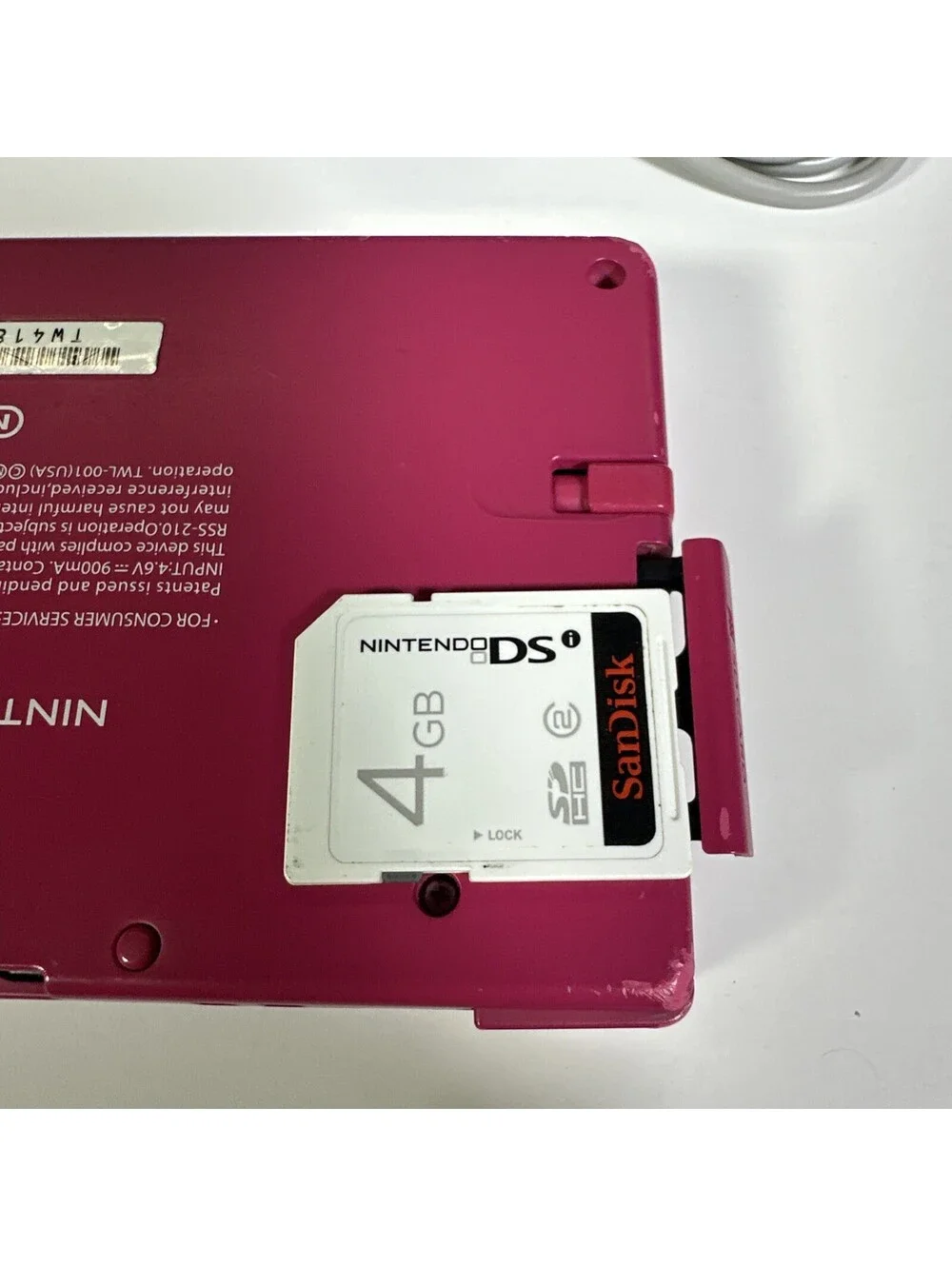 Nintendo DSi Console System Pink Tested TWL-001 With Stylus ￼